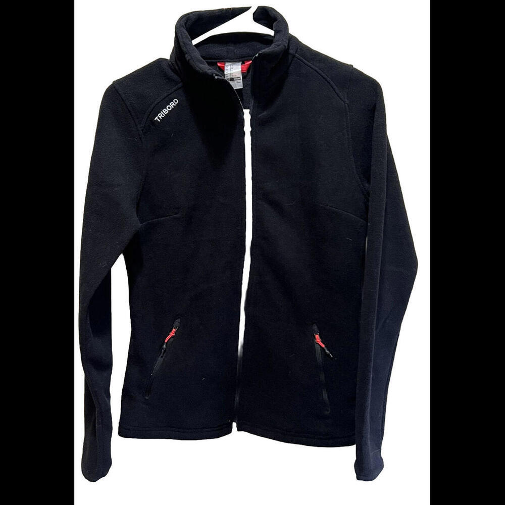 DECATHLON Womens Black Jacket Size XS Zip‎